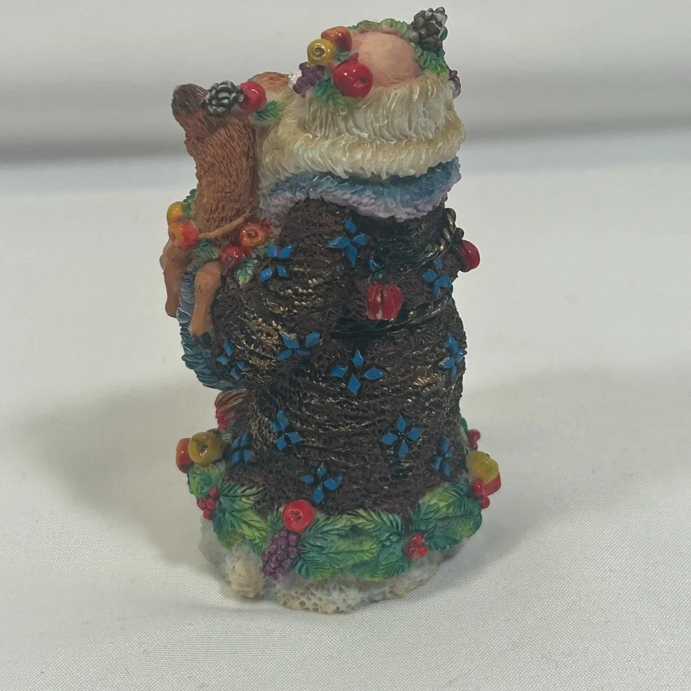 Vintage Crinkle Claus‎ 1997 Possible Dreams Noah Santa Deer Belsnickel German